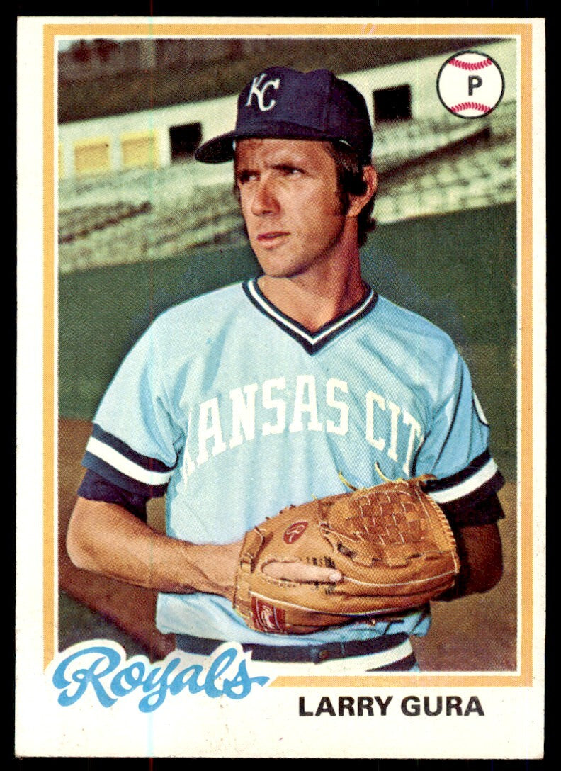 1978 TOPPS LARRY GURA KANSAS CITY ROYALS #441