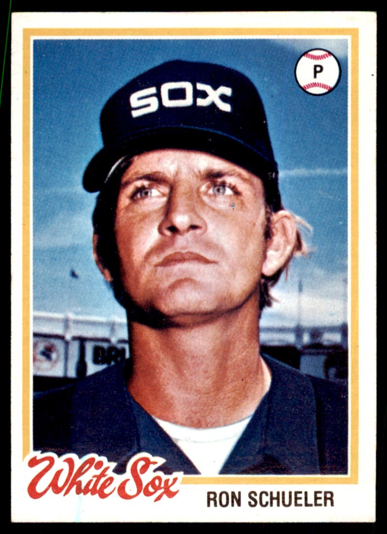 1978 TOPPS RON SCHUELER CHICAGO WHITE SOX #409