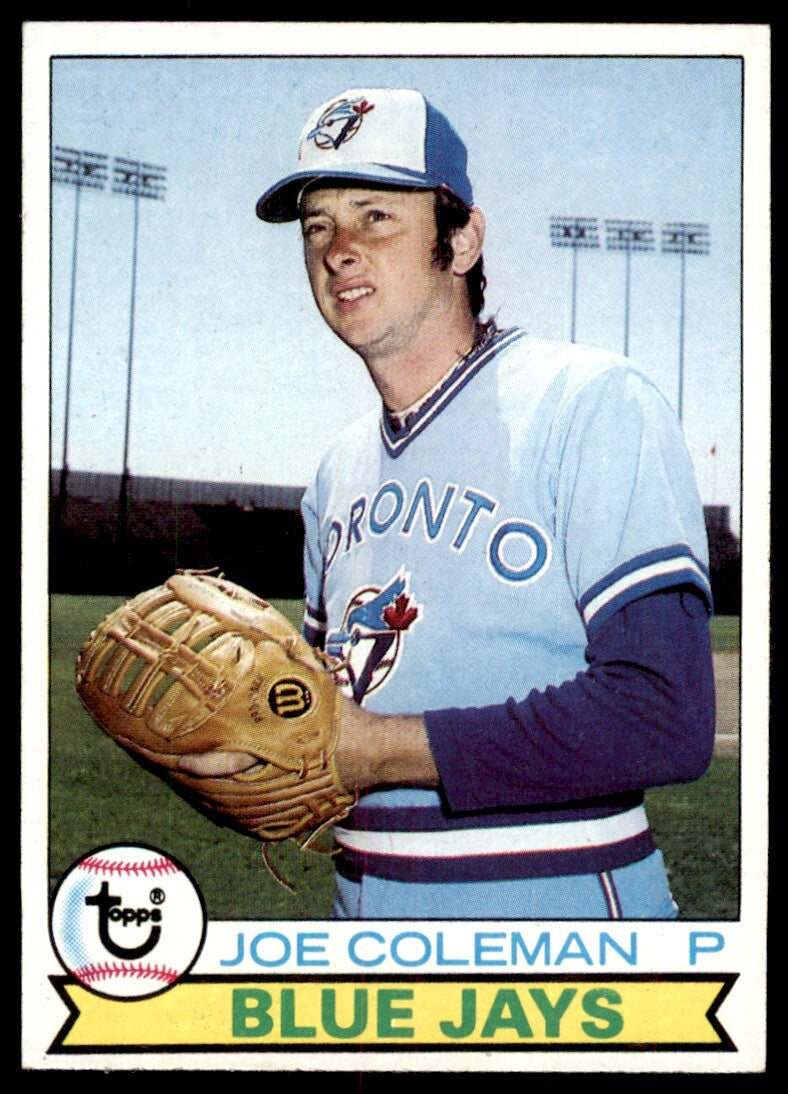 1979 TOPPS JOE COLEMAN TORONTO BLUE JAYS #329