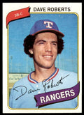 1980 TOPPS DAVE ROBERTS TEXAS RANGERS #93