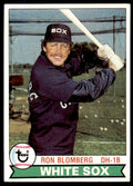 1979 TOPPS RON BLOMBERG CHICAGO WHITE SOX #42
