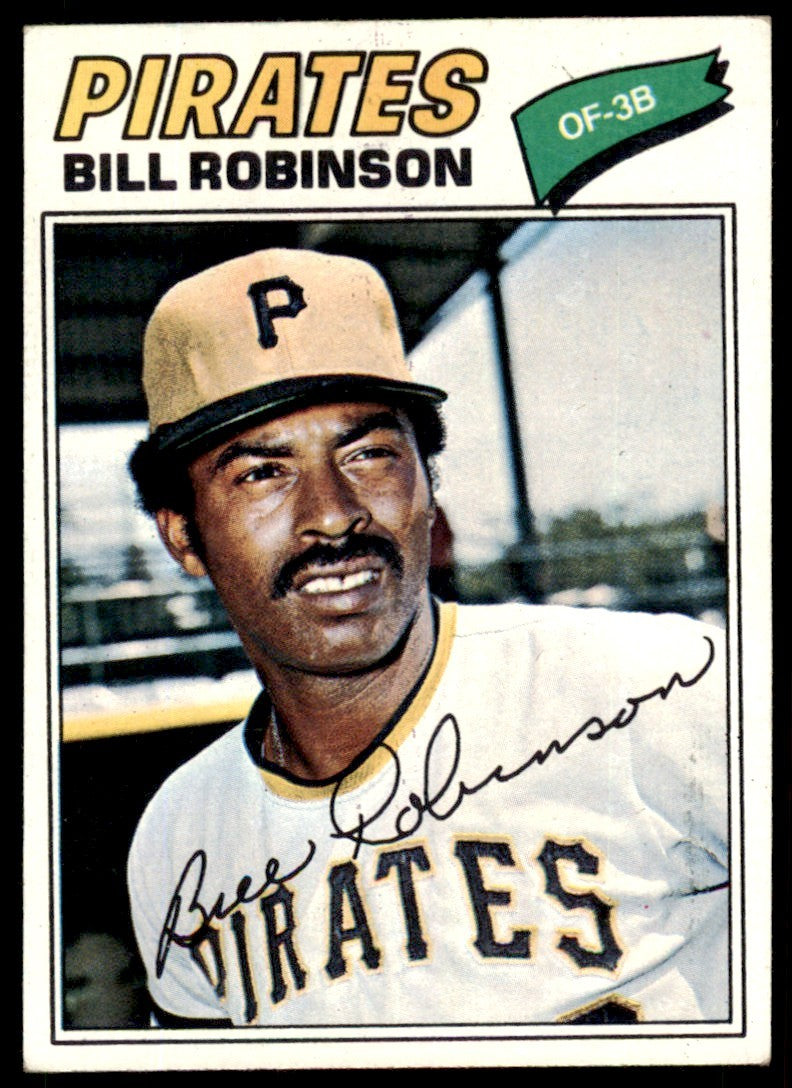 1977 TOPPS BILL ROBINSON PITTSBURGH PIRATES #335
