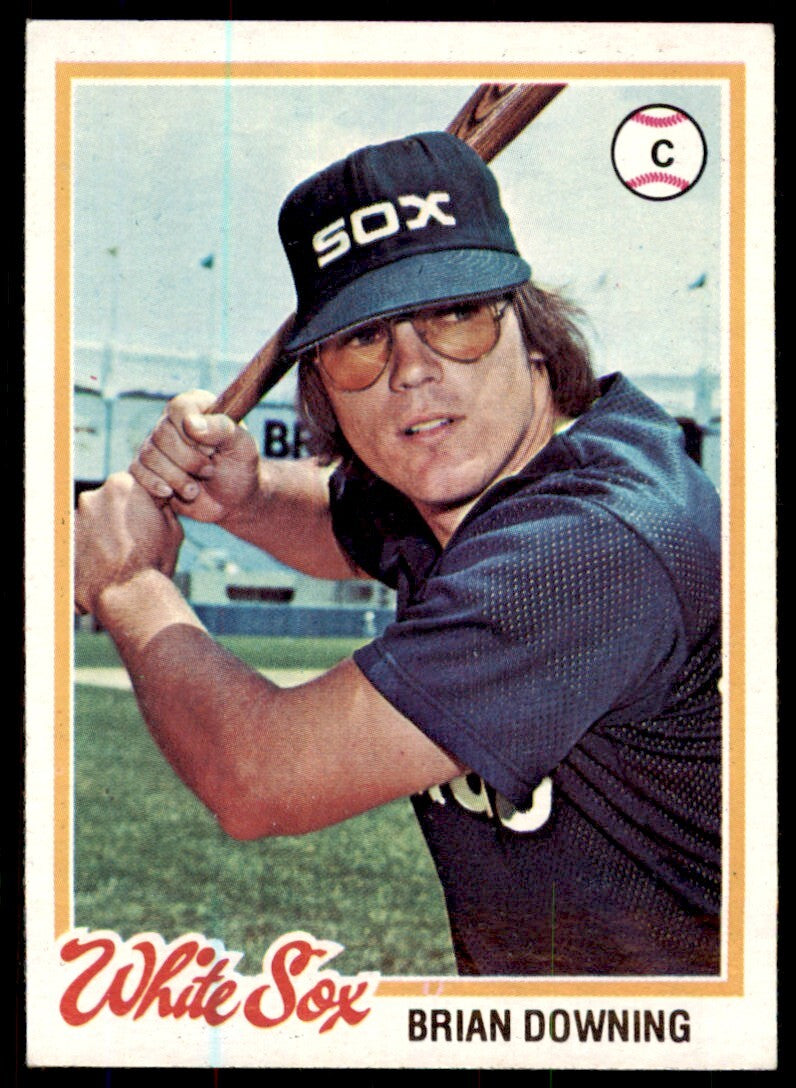 1978 TOPPS BRIAN DOWNING CHICAGO WHITE SOX #519