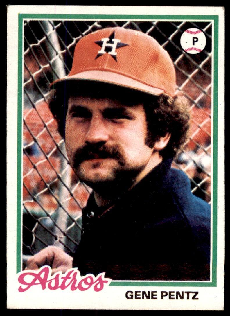 1978 TOPPS GENE PENTZ HOUSTON ASTROS #64