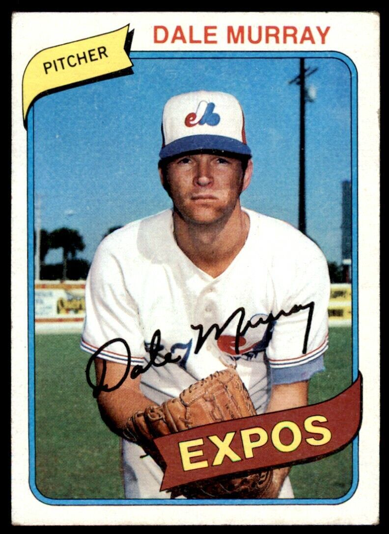1980 TOPPS DALE MURRAY MONTREAL EXPOS #559