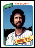 1980 TOPPS PAT ZACHRY NEW YORK METS #428