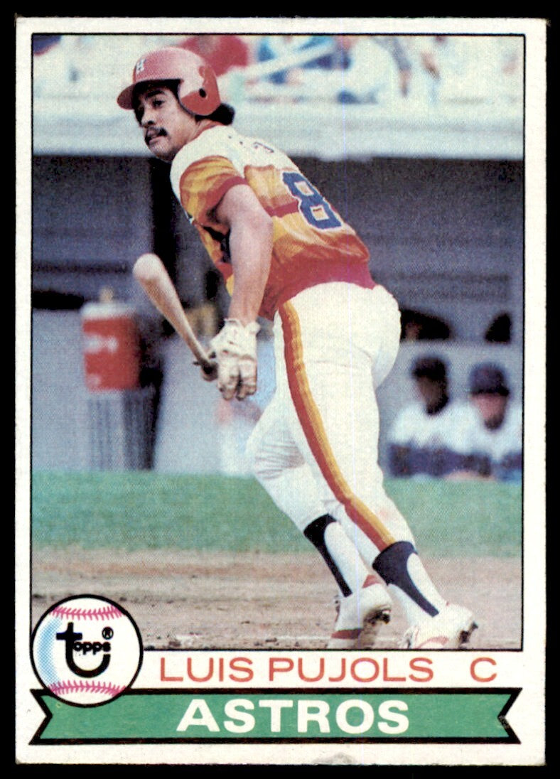 1979 TOPPS LUIS PUJOLS ROOKIE HOUSTON ASTROS #139