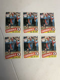 1985 Topps Andy Van Slyke 6 Card Lot NM/MT Cardinals