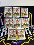 1984 Topps Carlton Fisk White Sox Lot Of 8