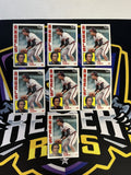 1984 Topps Rod Carew Angels Lot Of  7