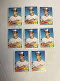 1985 Topps Cal Ripken All Star 8 Card Lot NM/MT