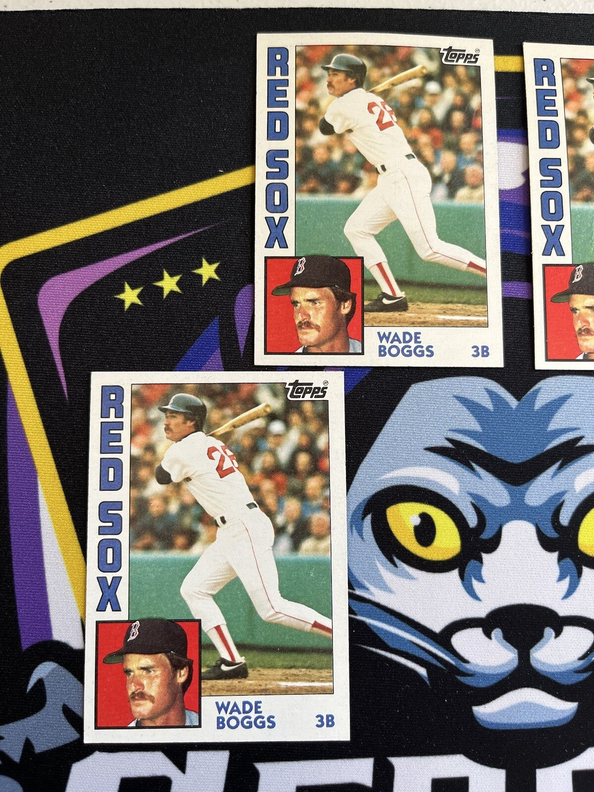 1984 Topps OPC Wade Boggs Redsox Lot Of 4