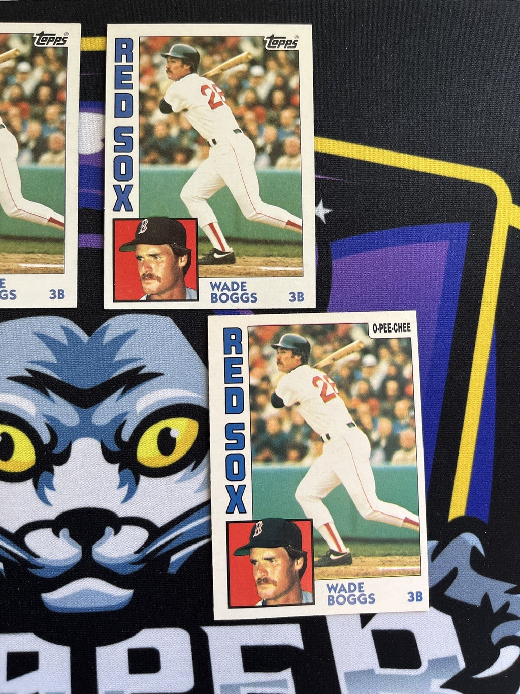 1984 Topps OPC Wade Boggs Redsox Lot Of 4