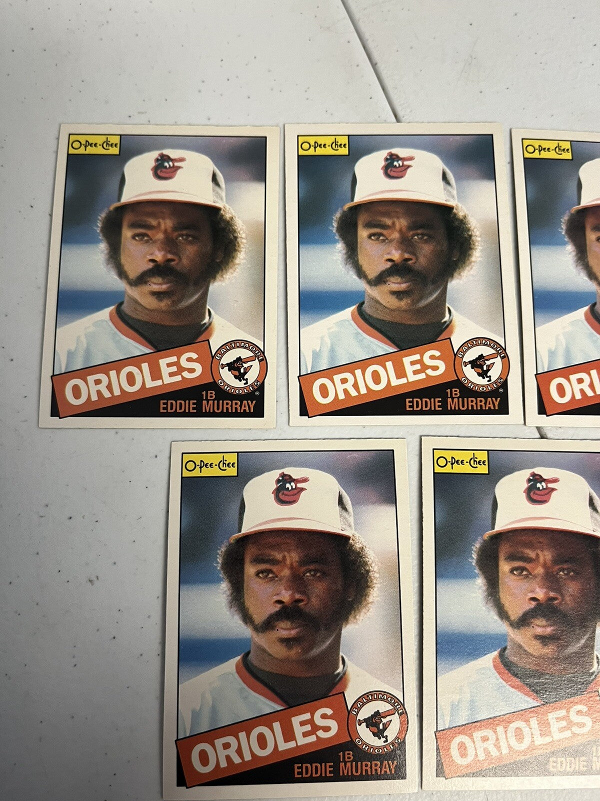 1985 OPC O-Pee-Chee Baseball Eddie Murray Lot Of 7 Cards