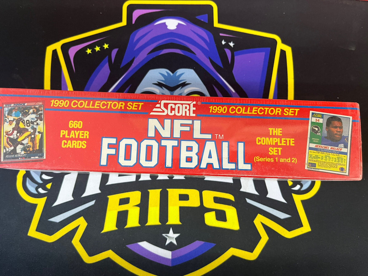 1990 Score NFL Football Complete Set New Sealed Trading Card Box