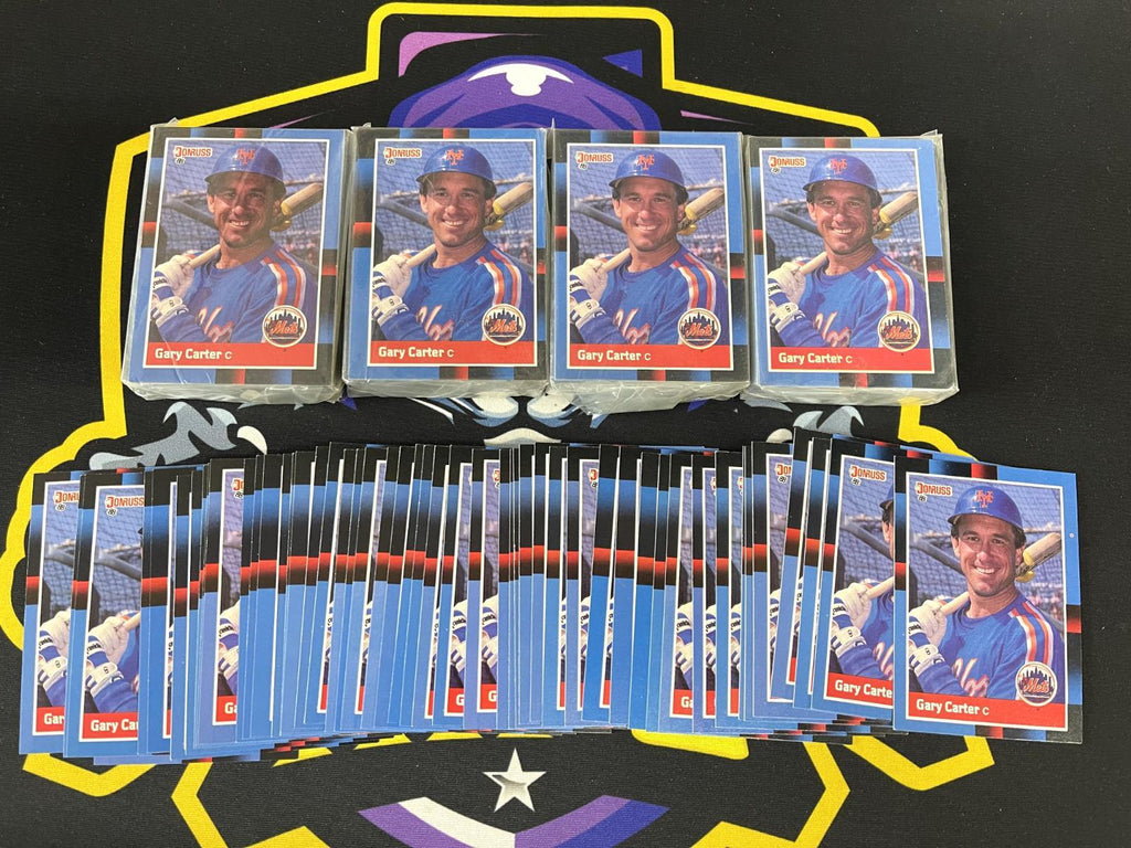 1988 Donruss Baseball Cards Gary Carter lot of 250 cards